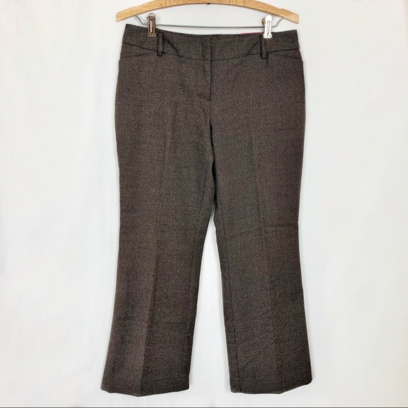 APT.9 Petite Brown Taupe Ava fit Pants Size 6P - Picture 2 of 8